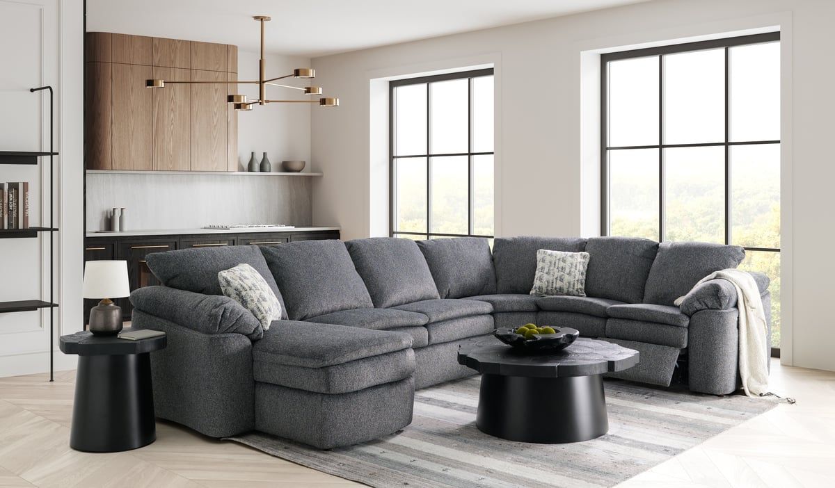 Seneca Falls 5pc Power Sectional | The Furniture Mart