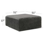 Picture of Mammoth 51" Cocktail Ottoman