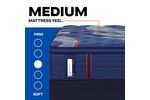 Picture of Brenham Medium Euro Pillowtop Twin XL Mattress
