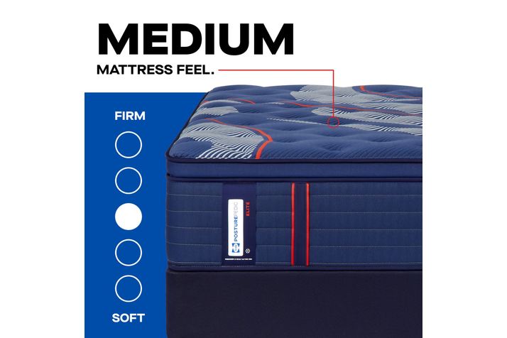 Picture of Brenham Medium Euro Pillowtop Twin XL Mattress