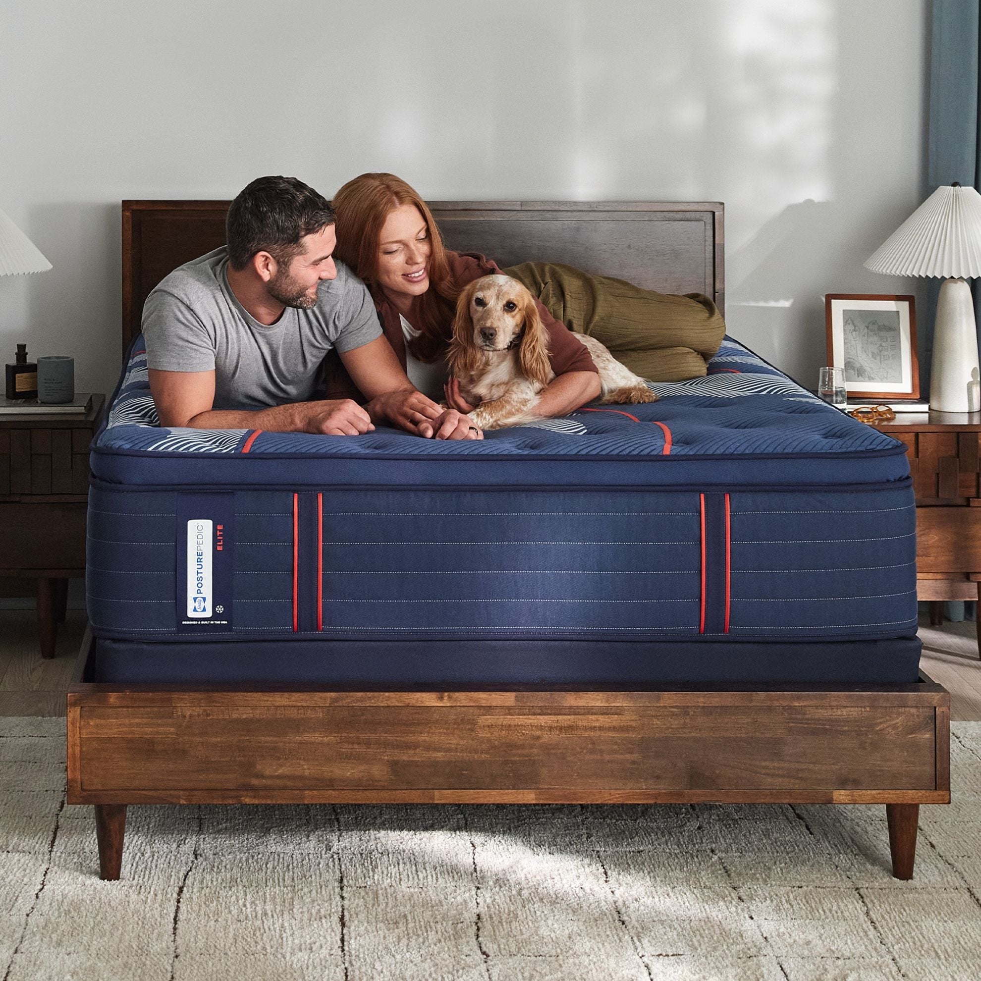 Brenham Medium Euro Pillowtop Queen Mattress | The Furniture Mart