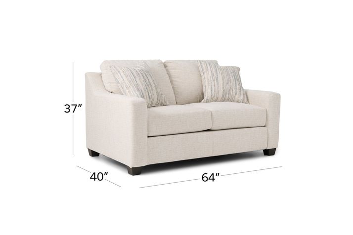 Picture of Kossuth Snow Loveseat
