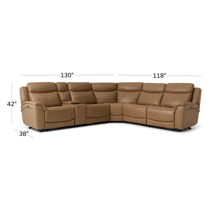 Picture of Jersey Power 6pc Sectional