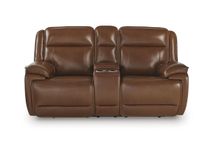Picture of Healy Pier Power Console Loveseat