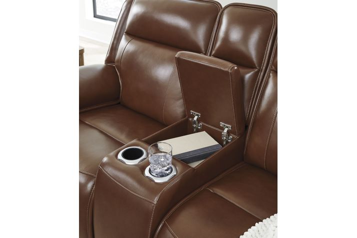 Picture of Healy Pier Power Console Loveseat