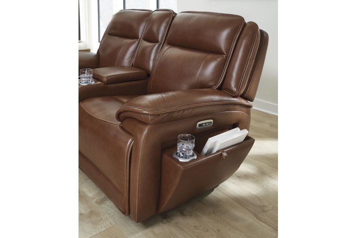 Picture of Healy Pier Power Console Loveseat