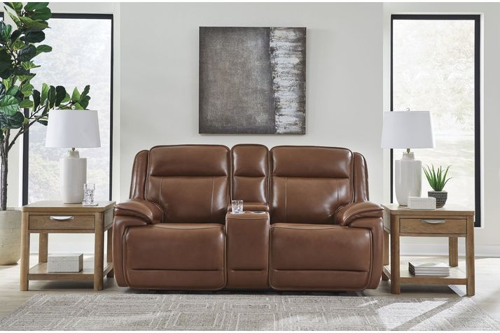 Picture of Healy Pier Power Console Loveseat