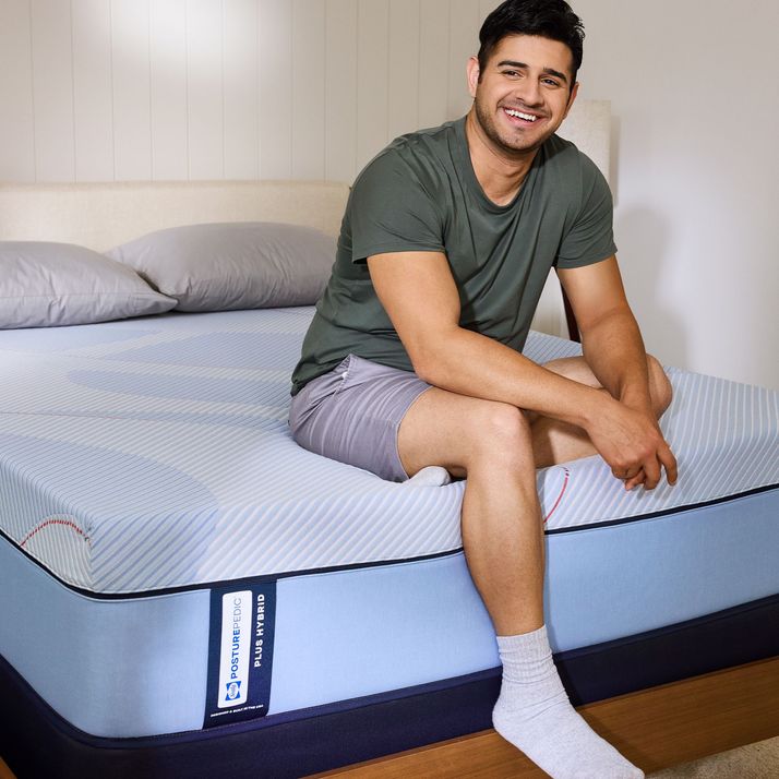 Picture of Plainfield Medium Hybrid Split Cal King Mattress