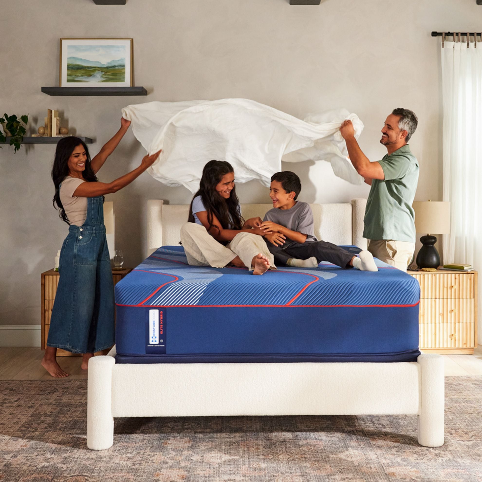 Brenham Firm Hybrid Queen Mattress | The Furniture Mart