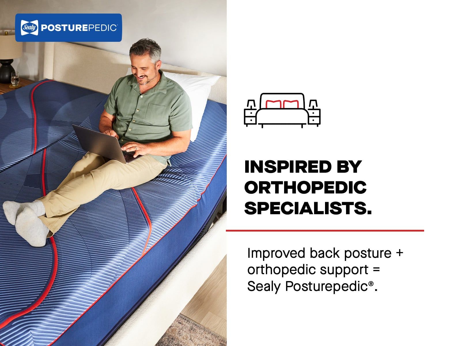 Brenham Firm Hybrid Queen Mattress | The Furniture Mart