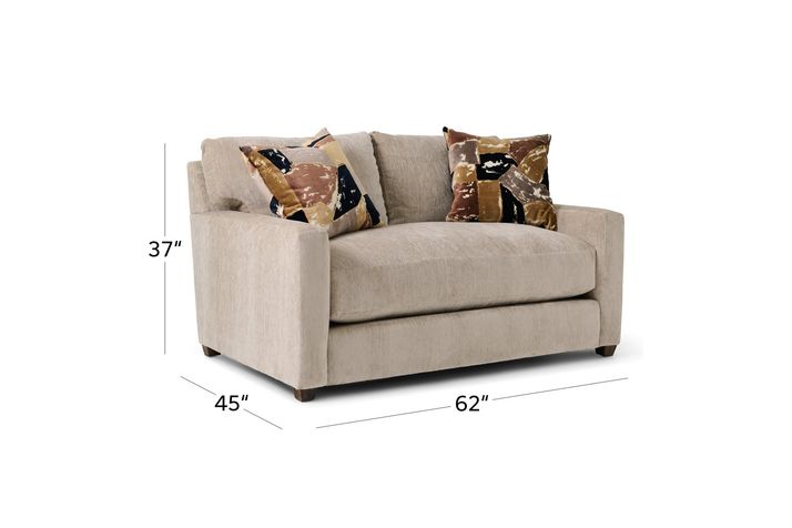 Picture of Luscious Doe Loveseat