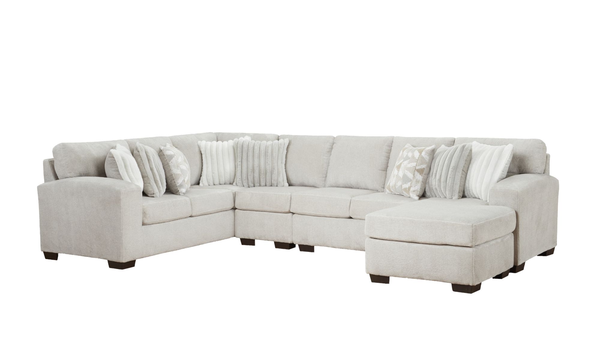 Posh Dove 3pc Sectional