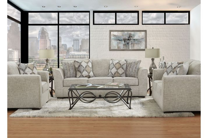 Picture of Crosby Dove Loveseat