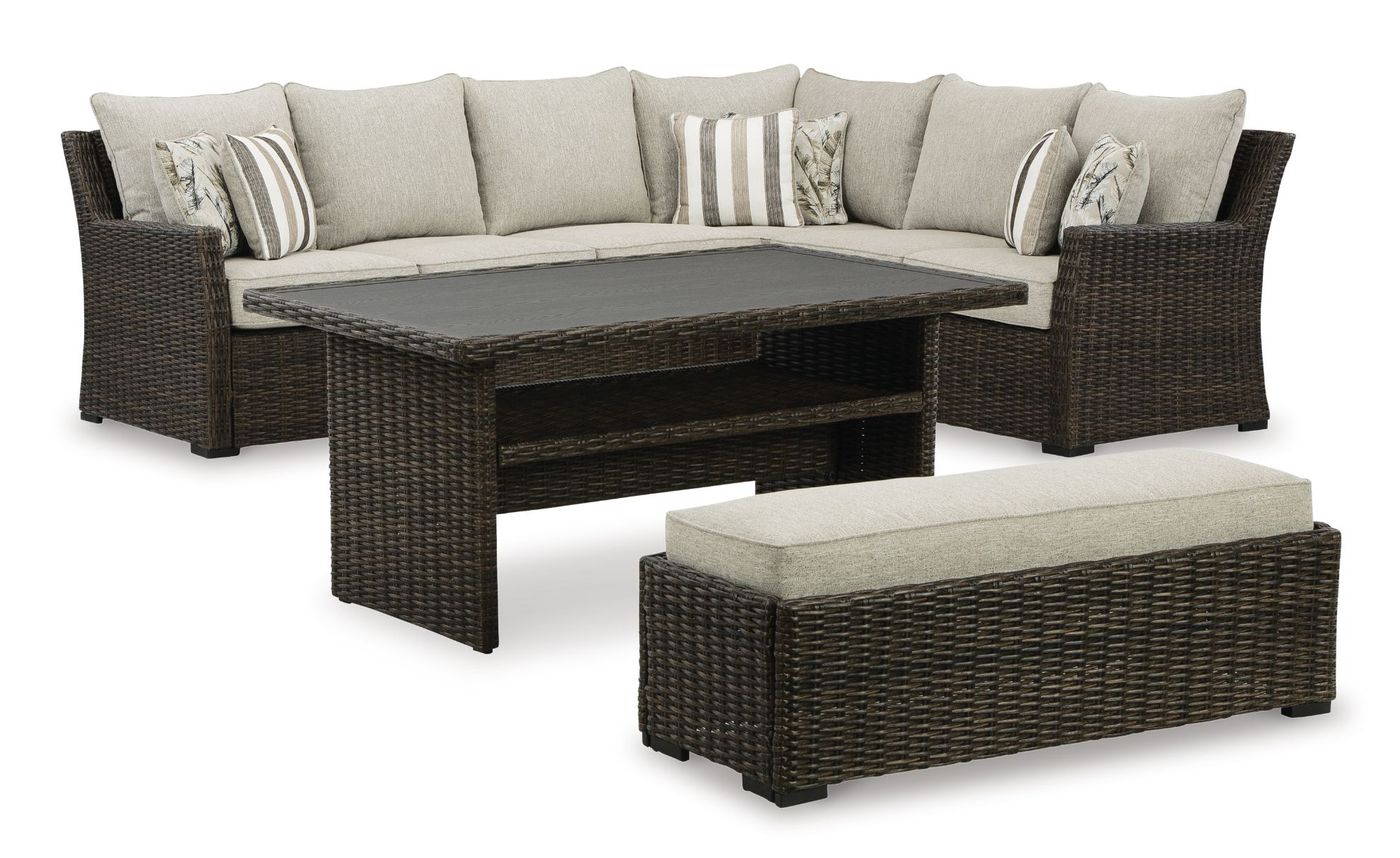 Brook Ranch 4pc Outdoor Living Set