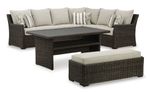 Picture of Brook Ranch 4pc Outdoor Living Set