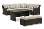 Picture of Brook Ranch 4pc Outdoor Living Set