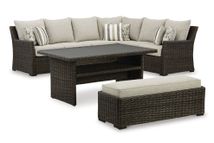 Picture of Brook Ranch 4pc Outdoor Living Set