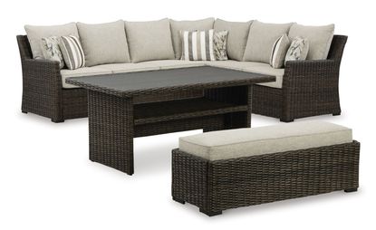 Picture of Brook Ranch 4pc Outdoor Living Set