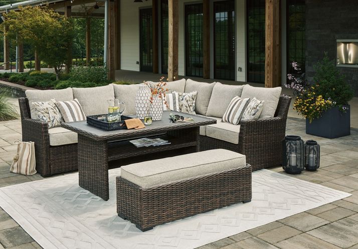 Picture of Brook Ranch 4pc Outdoor Living Set