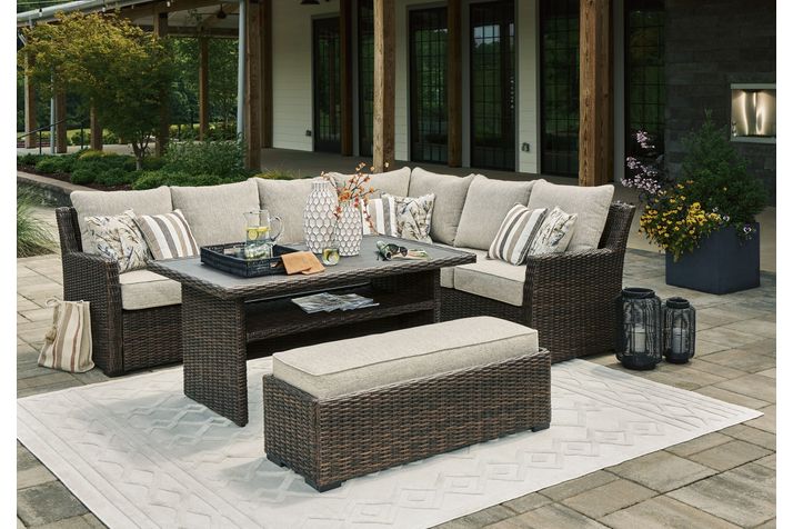 Picture of Brook Ranch 4pc Outdoor Living Set