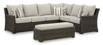 Picture of Brook Ranch 4pc Outdoor Living Set