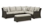 Picture of Brook Ranch 4pc Outdoor Living Set