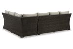 Picture of Brook Ranch 4pc Outdoor Living Set