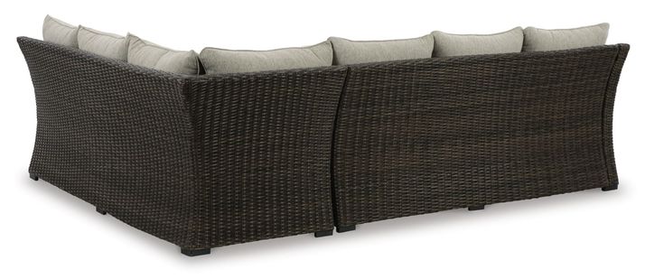 Picture of Brook Ranch 4pc Outdoor Living Set
