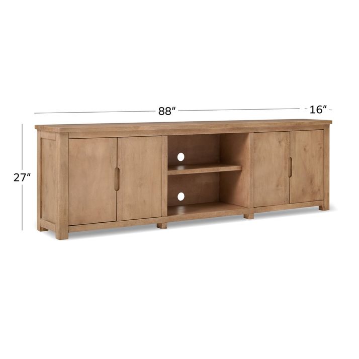 Picture of Natural Parota TV Stand