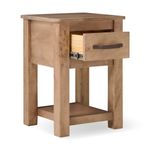 Picture of Natural Parota Chairside Table