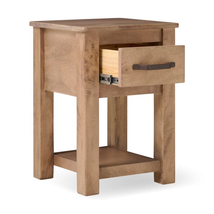 Picture of Natural Parota Chairside Table