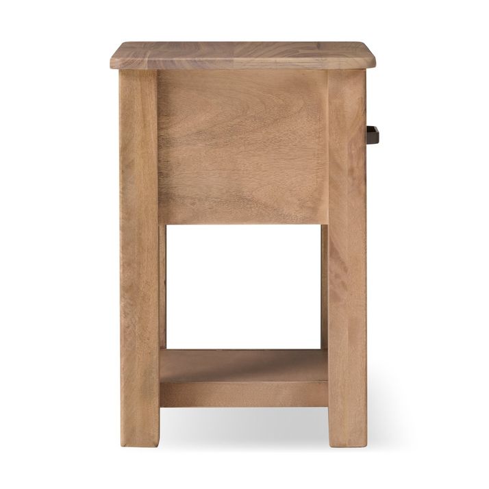 Picture of Natural Parota Chairside Table