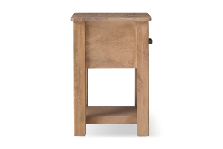Picture of Natural Parota Chairside Table