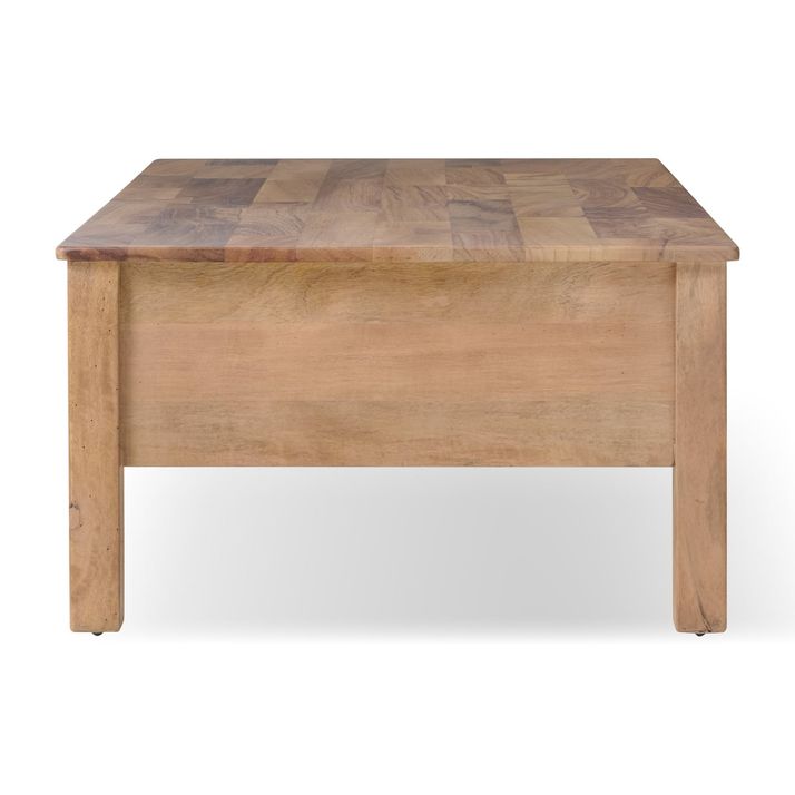 Picture of Natural Parota Cocktail Table