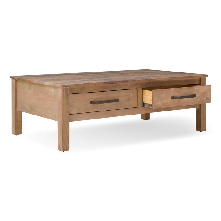 Picture of Natural Parota Cocktail Table