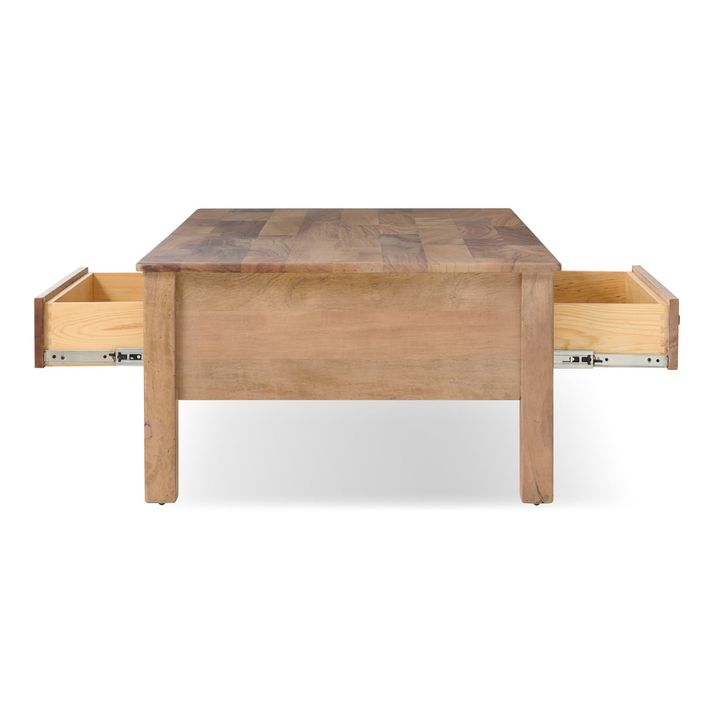 Picture of Natural Parota Cocktail Table