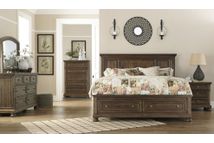 Picture of Flynnter King Panel Storage Bedroom Set
