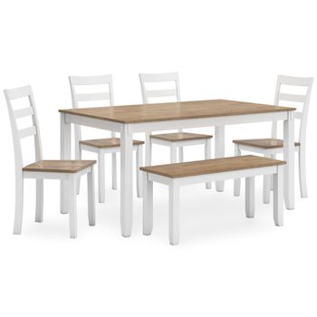 A picture of Gesthaven 6pc Dining Set.