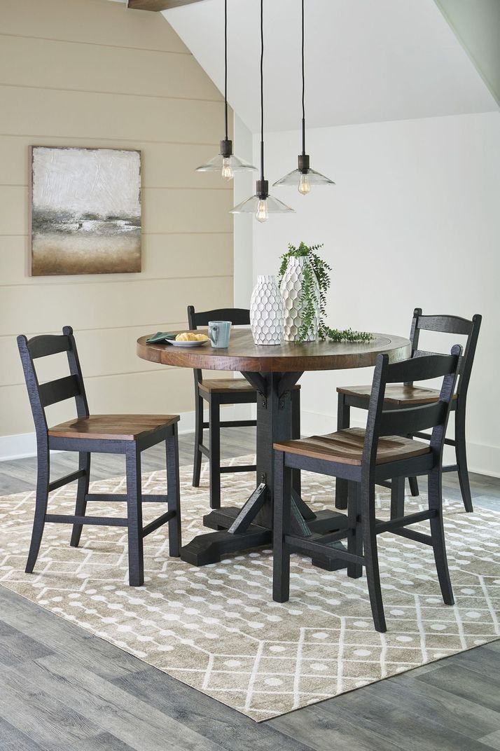 Picture of Valebeck 5pc Counter Dining Set II