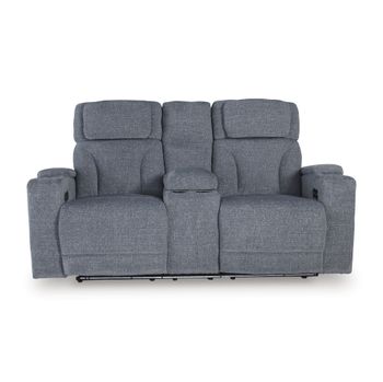 A picture of Forest Lake Power Console Loveseat.