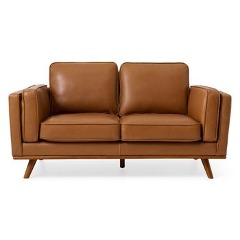 A picture of Venus Leather Loveseat.