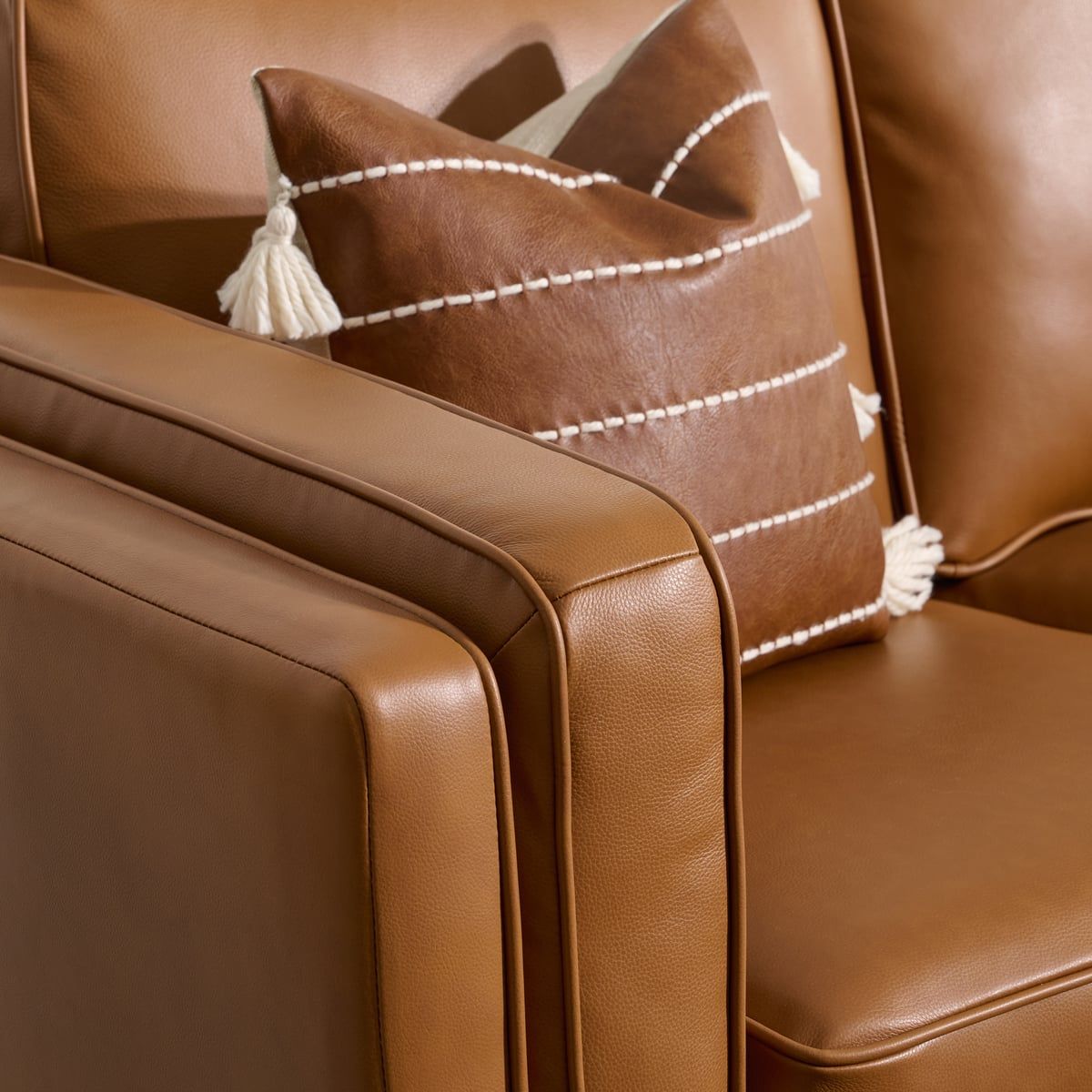 Venus Leather Sofa | The Furniture Mart