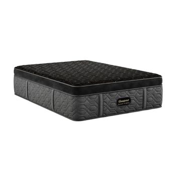 A picture of Beautyrest S4 Plush Hybrid Cal King Mattress.