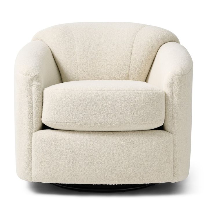 Picture of Fleeced Oyster Swivel Glider