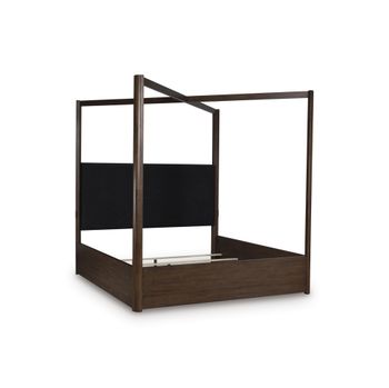 A picture of Kendamor Queen Canopy Bed.