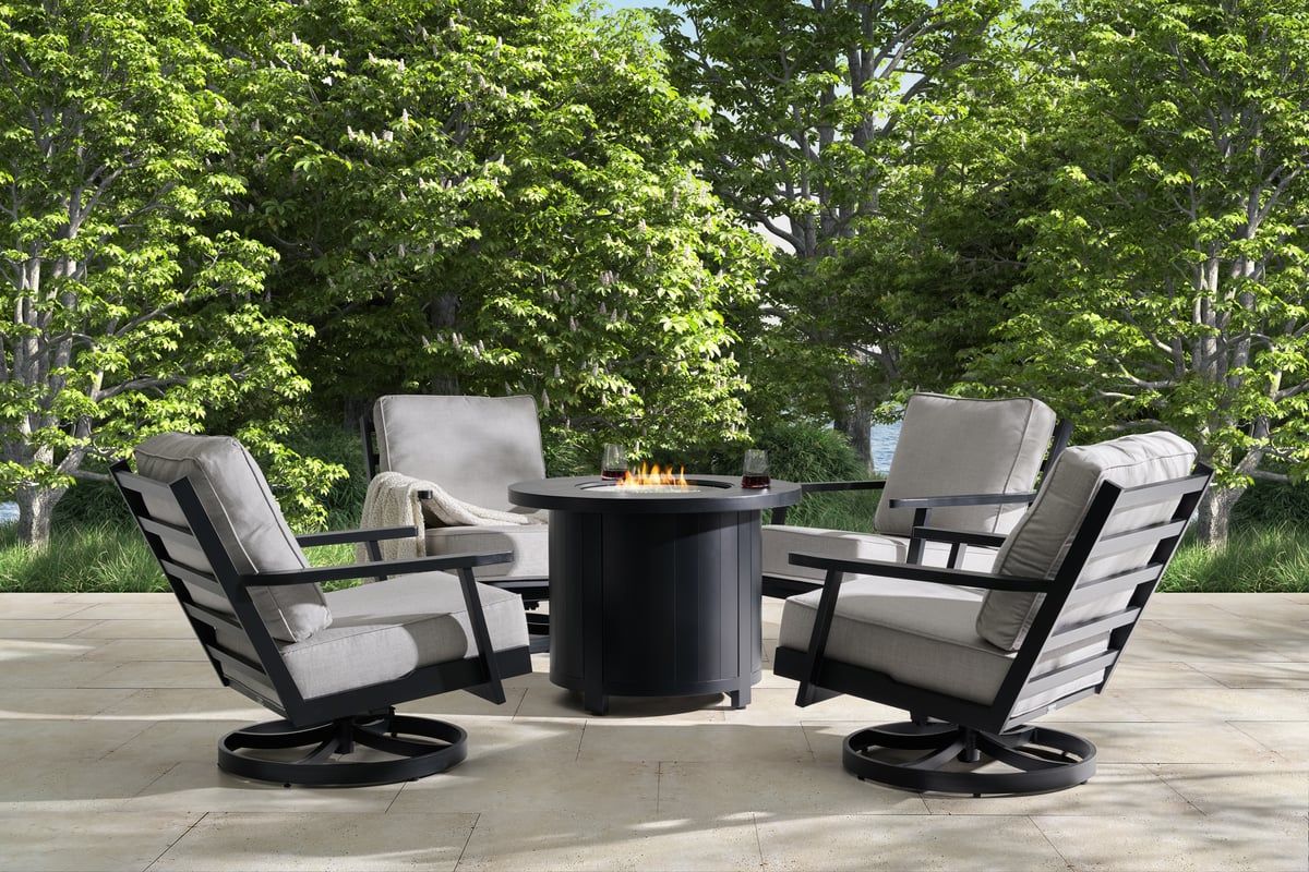 Adeline 5pc Fire Pit Set