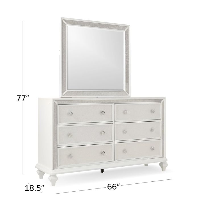 Picture of Stardust Dresser and Mirror