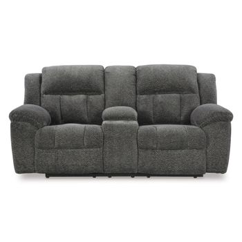 A picture of Frohn Reclining Console Loveseat.