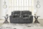 Picture of Frohn Reclining Console Loveseat