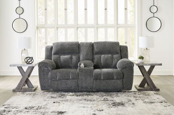 Picture of Frohn Reclining Console Loveseat